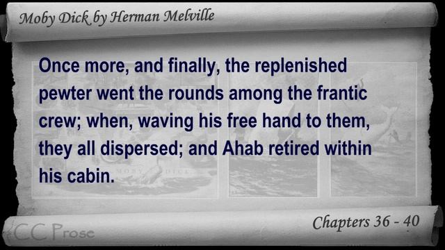 Chapter 036-040 - Moby Dick by Herman Melville
