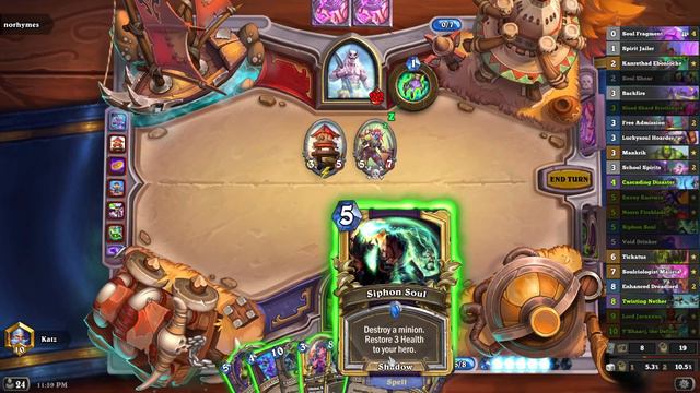 INSANE Jaraxxus COMEBACK vs Demon Hunter!!
