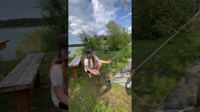 КЕМПИНГ С ПОТРЯСАЮЩИМ ВИДОМ И ДОМАШНИМ КОМФОРТОМ. Полное видео уже в профиле❤️ #палатка #кемпинг