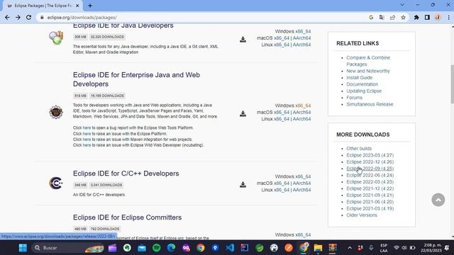 Curso de Eclipse & STS4 | Como Descargar e Instalar Eclipse 2023 en Windows