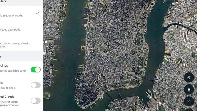 How to use Google Earth Layers on an IPAD or IPHONE