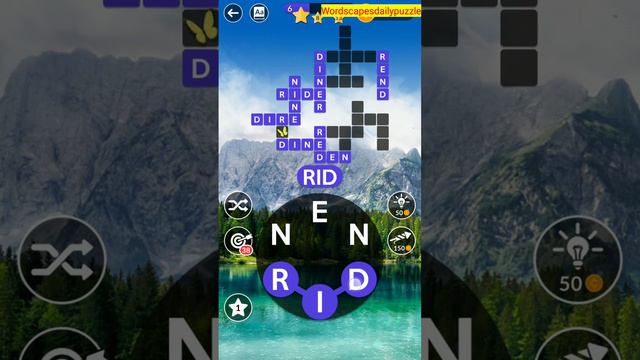 WORDSCAPES Daily Puzzle April 9, 2023
