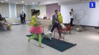 Артисты цирка выступили в Морозовской детской больнице