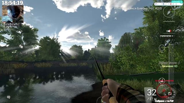Fishing Planet  где рыба  ловля на блесну  video full HD  1080p