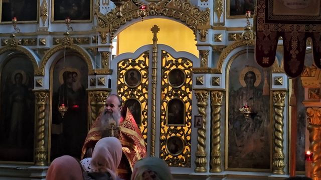 11.09.2024 - Усекновение главы Иоанна Крестителя; прот.Николай Цирке