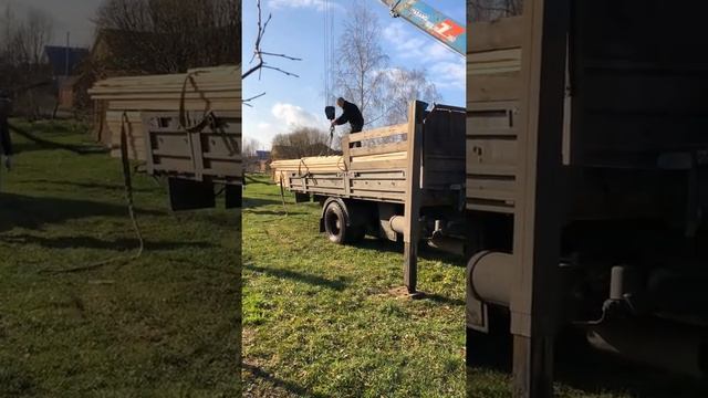 Завоз строительных материалов