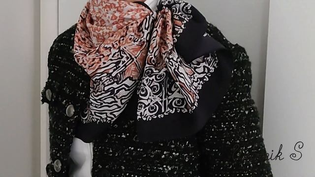 Хотим перевыпуск ?! Павловопосадские платки. Леопарды Кошачий глаз. Pavlovo Posadのショール