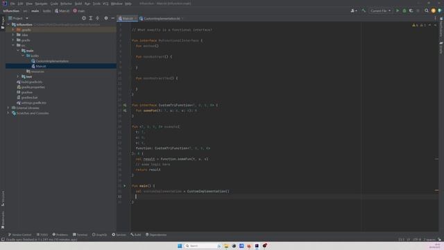 How to implement a TriFunction in Kotlin?