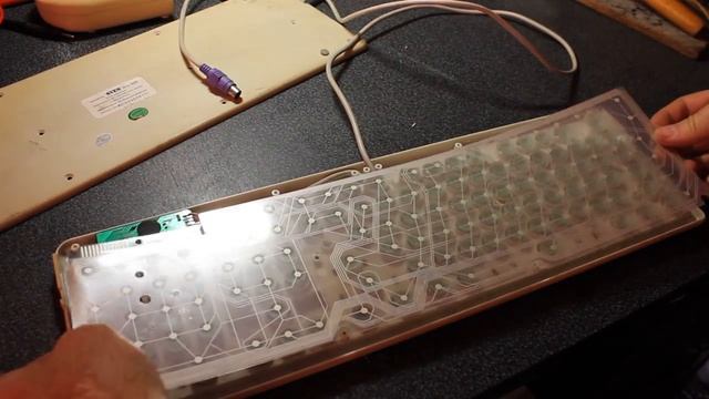 Быстрый ремонт старой клавиатуры PS/2