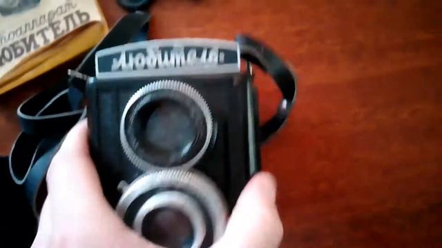 Распаковка лота "Фотоапарат  любитель в упаковці 6*6 1951р. робочий" с виолити