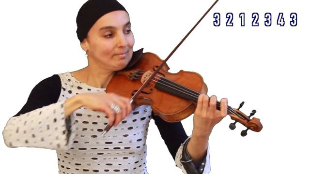How To Play Dance Of Delight | Klezmer Tune | Violin Tutorial With Color Coded Strings