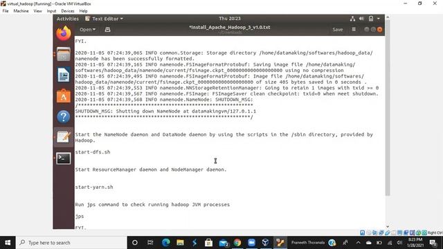 Day 3 | Hadoop Installation | Ubuntu | Part 1