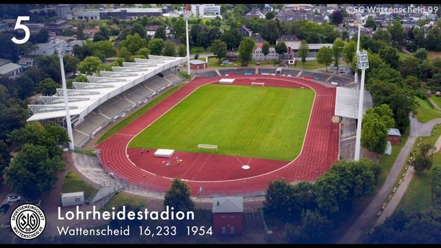 Top 10 Biggest Oberliga Stadiums 21/22