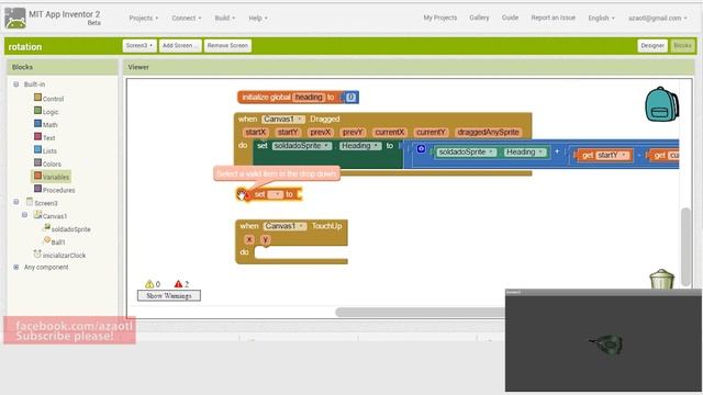 MIT App Inventor en Español | Tutorial juego Vista Aérea (Top-DOwn shooter ) | Juego de Zombies ¿?
