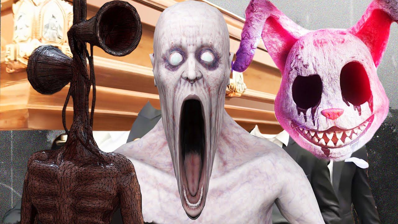 MIX SCP-096 vs Mr.Hopps vs Siren Head - Coffin Dance Song (Cover)