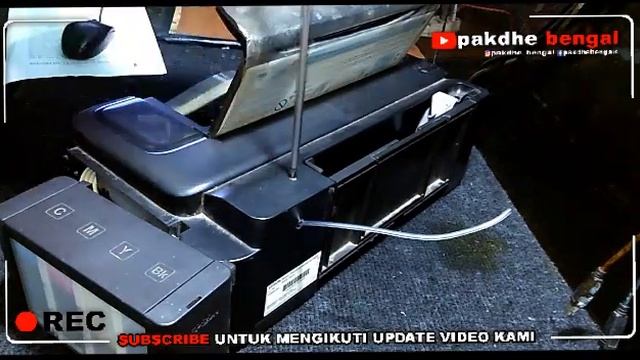 Cara Pasang Pembuangan External Printer Epson L110 L210 L220 L 310 L365 L120