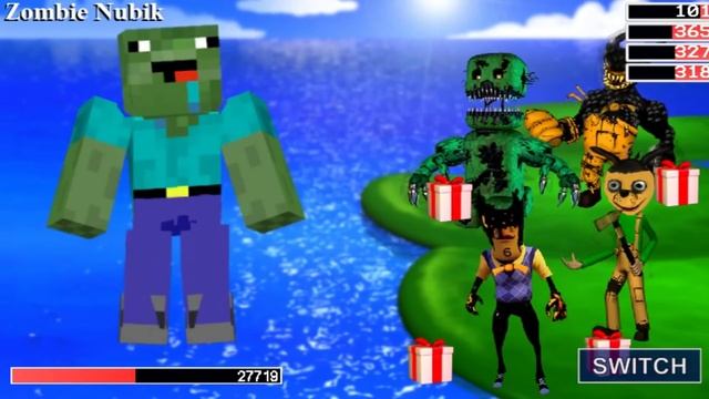 ОБНОВЛЕНИЕ В ФНАФ ВОРЛД НОВЫЙ ГЕРОЙ НУБИК ИЗ МАЙНКРАФТ НОВЫЙ BOSS Nubik Minecraft Fnaf WORLD 3