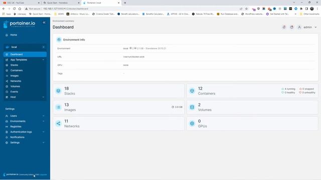 Install HomeBox on Docker using Portainer