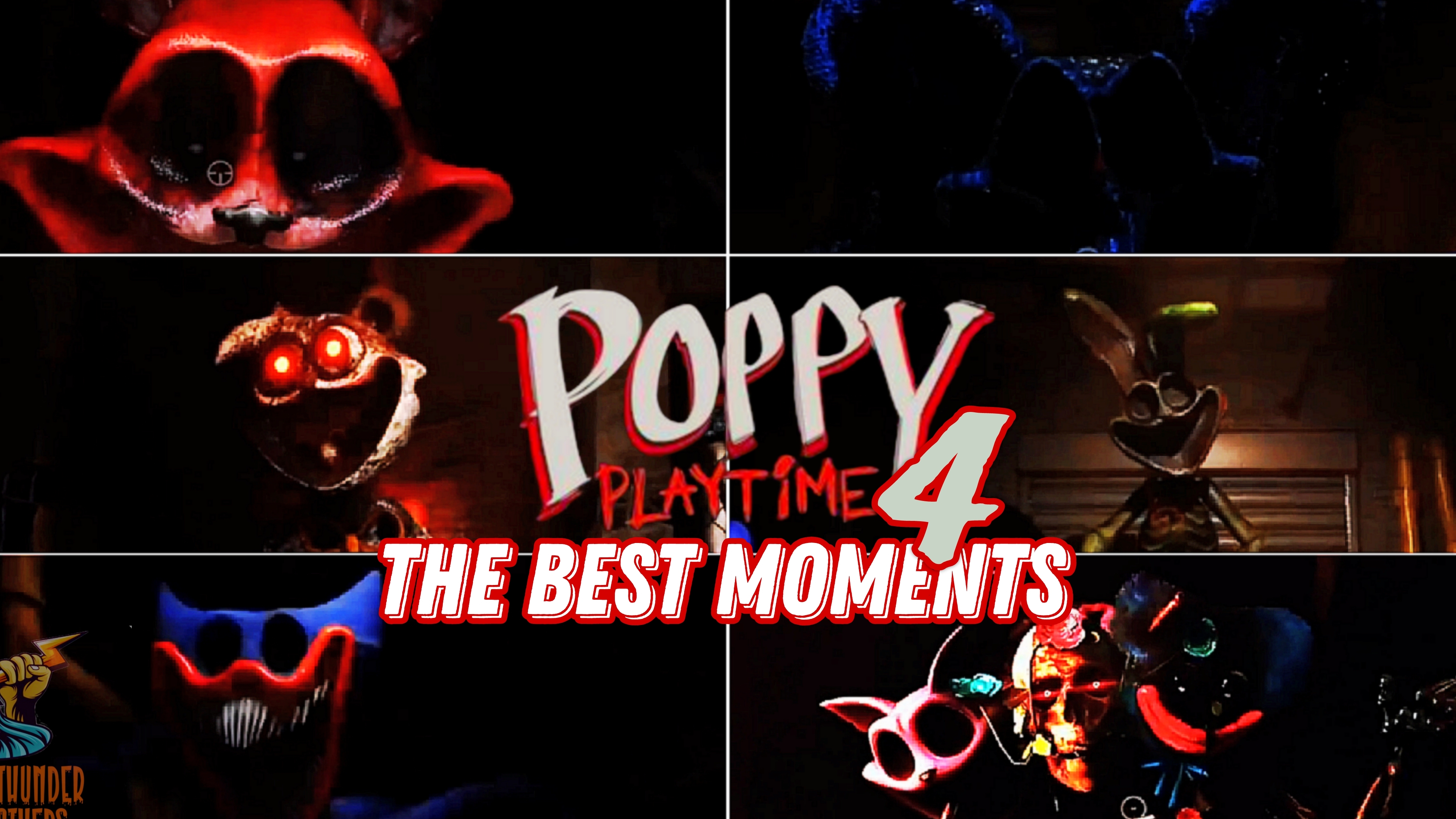 Лучшие моменты POPPY 4 ➣ Неофициальная игра Poppy Playtime Chapter 4