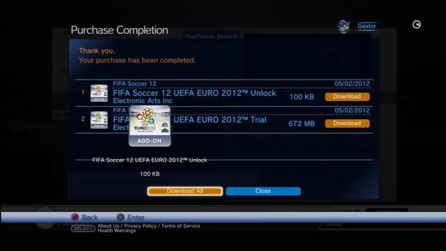 Como descargar EURO 2012 en PS3