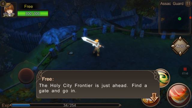 War of Angels : RPG Saga Gameplay iOS / Android