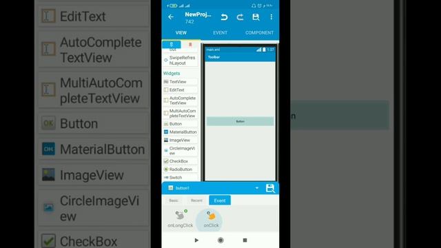 طريقه عمل Snackbar احترافي باستخدام سكيتشوير -_- sketchware