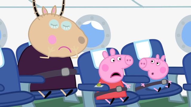 Peppa Pig in Hindi - My First Plane Ride - प्लेन की मेरी पहली सवारी - हिंदी Kahaniya