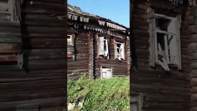Уходят... Резные дома в ярославской глубинке. Деревня Ильинское, Некоузский район.
