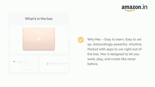 2020 Apple MacBook Air ,M1 chip,13-inch Retina Display, 8GB RAM, 512GB SSD Storage, Backlit Keyboar