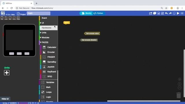 ? Гравировалка на M5Stack Faces Ecnoder