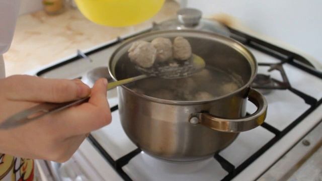 Суп с фрикадельками