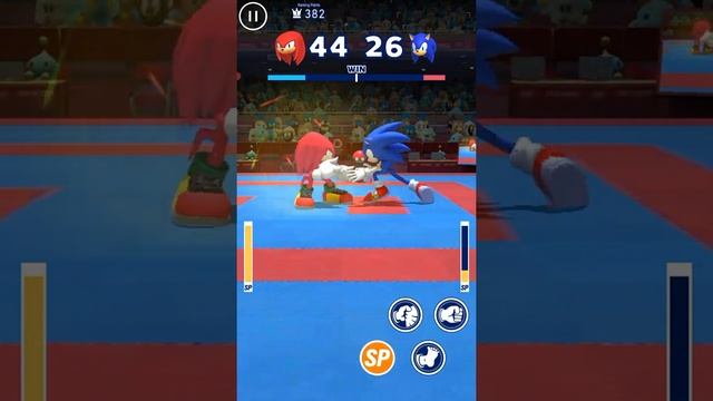 Sonic at the Olympics Tokyo 2020 Karate Knucles vs Sonic