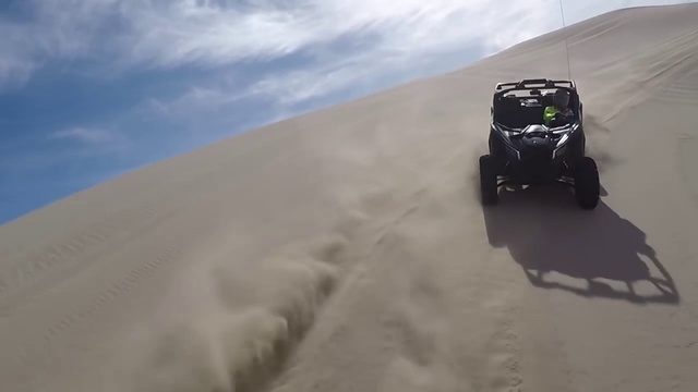 Багги BPR Can Am X3 2017 года VS Polaris XP Turbo 2017 года в дюнах