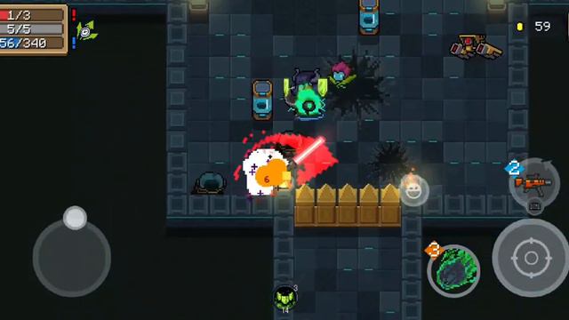 Некромант с ссущими пауками в Soul knight