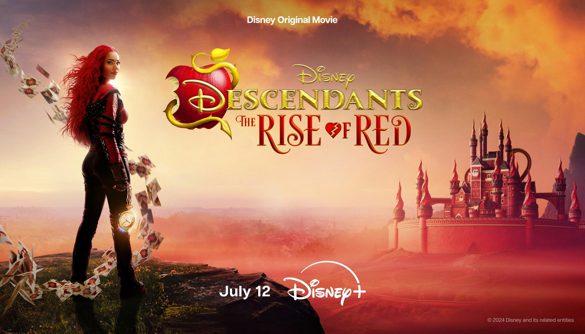 Наследники 4: Возвышение Рэд - Официальный трейлер (2024) Фэнтези Disney+ Фильм HD