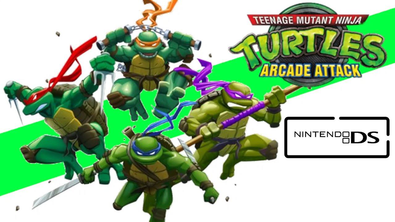 Teenage Mutant Ninja Turtles: Arcade Attack - Прохождение (NDS) 18+