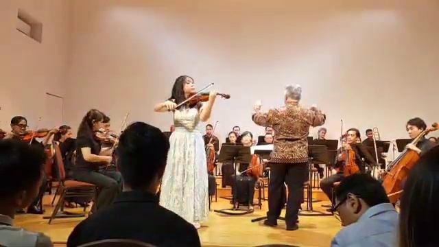 Kabalevsky Violin Concerto op. 48 in C Major 1st-3rd movement - Alicia Jeanelly