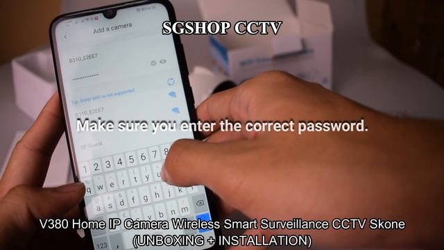 V380 Home IP Camera Wireless Smart Security CCTV Skone (UNBOXING)