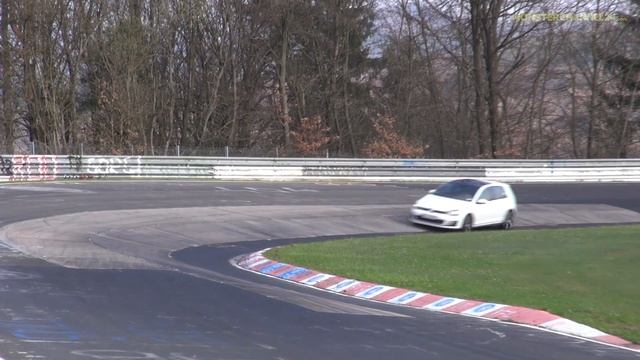 VW Golf GTI 7 GTI tested hard on the Nürburgring Nordschleife!
