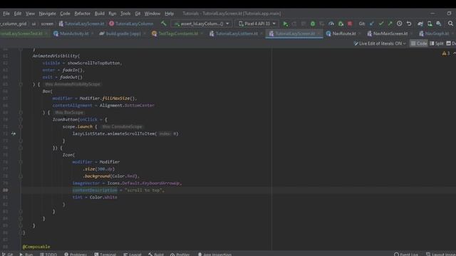 UI Test - Jetpack Compose