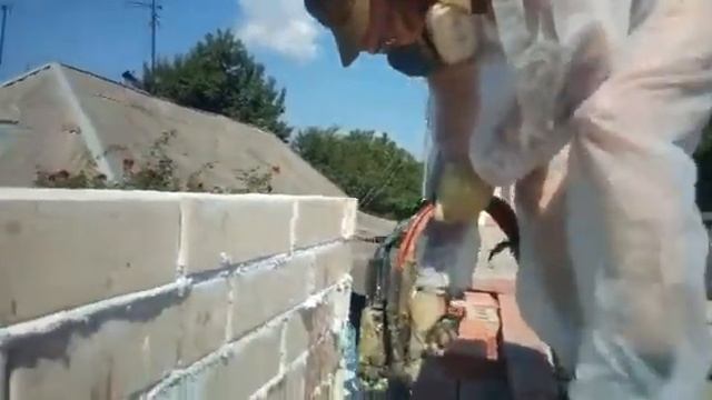 Заливка ппу в межстеновое пространство