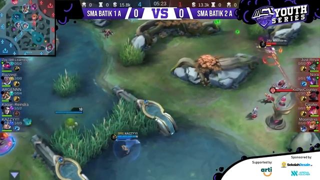 [MCT Youth Series S1] SMA Batik 1 A VS SMA Batik 2 A Grup A Game 1