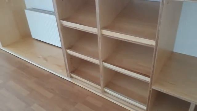 Фитнес  зал Мебель из фанеры под Лаком . Мебель под заказ от IDEA STUDIO
