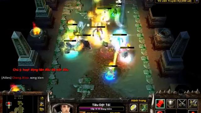 Warcraft 3 - Map "Võ lâm truyền kỳ AI"