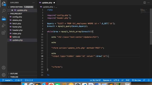 Create Employees Management System Using PHP - Part 20