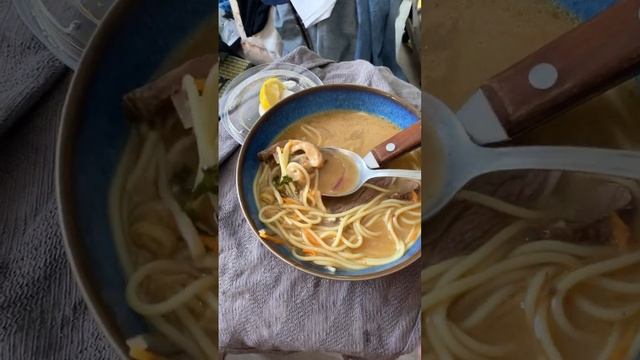 Рамен с говядиной из токио сити