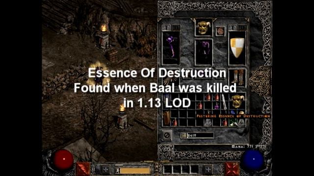 Diablo 2 LOD 1.13: Festering Essence of Destruction