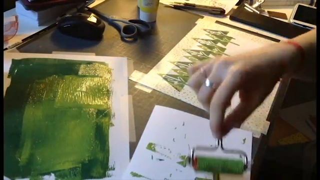 Speed-painting - By Kadi - Forest and a fox