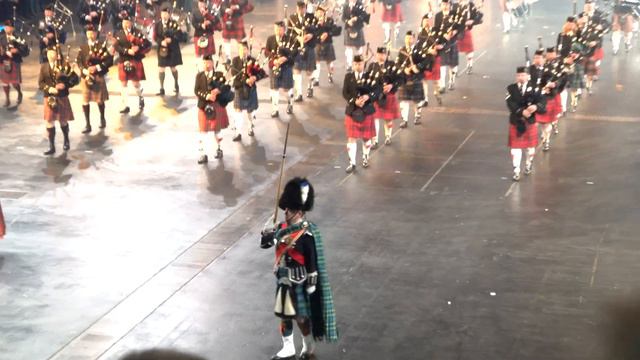 Bremen Tattoo 21.01.2023, ÖVB-Arena - International Massed Pipes and Drums