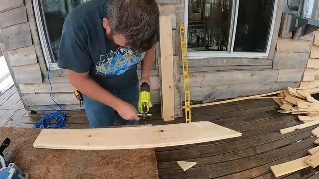 She Waited Long Enough. Finishing a Big Project at the Off Grid Cabin #smart door lock, #ultraloq